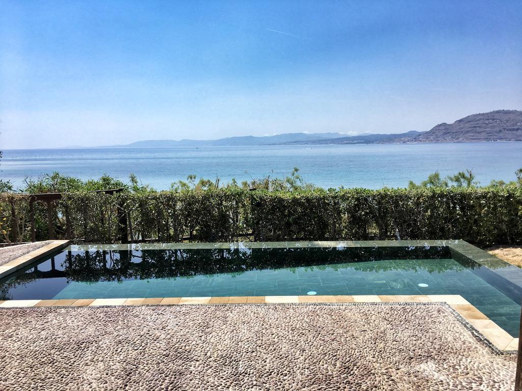 Aquavisionaire Beach Front Villa Λίνδος Εξωτερικό φωτογραφία